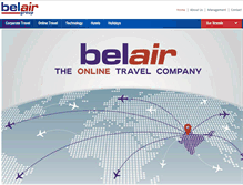Tablet Screenshot of belair.co.in